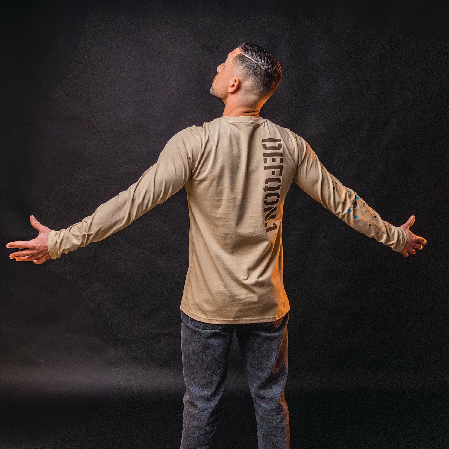 Defqon.1 Taupe longsleeve - Image 4