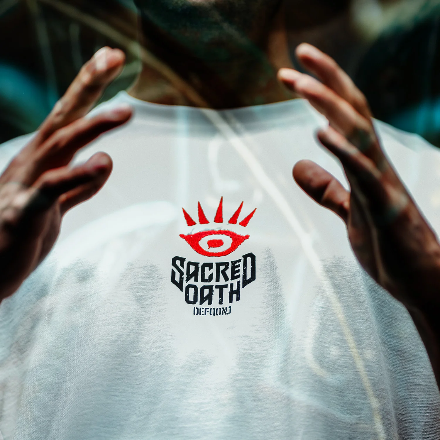 Defqon.1 Off-white oversized T-shirt - Image 4